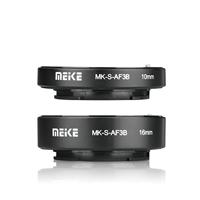 Meike MK-S-AF3B Set van 3 ringen voor Sony digitale reflex, zwart