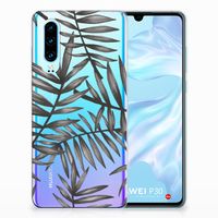 Huawei P30 TPU Case Leaves Grey