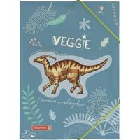 Brunnen Elastomap Dino A4 Papier Blauw