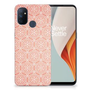 OnePlus Nord N100 TPU bumper Pattern Orange