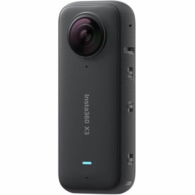 Insta360 X3 360°-actioncam Touchscreen, WiFi, 5K, Waterdicht, Time-lapse, Webcam