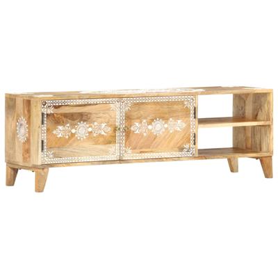 vidaXL Tv-meubel 120x30x40 cm massief mangohout vidaXL Tv-meubel 120x30x40 cm massief mangohout