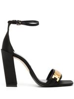 Victoria Beckham escarpins en satin 100 mm - Noir