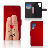 Huawei P30 Pro Wallet Case met Pasjes Liefde - Origineel Romantisch Cadeau - thumbnail