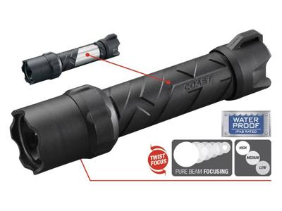 Coast Polysteel 600 Zaklamp werkt op batterijen LED 300 lm 34 h 340 g