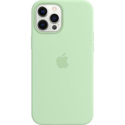 Apple iPhone 12 Pro Max Silicone Back Cover met MagSafe Pistachegroen Apple iPhone 12 Pro Max Silicone Back Cover met MagSafe Pistachegroen