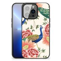 Dierenprint Telefoonhoesje voor iPhone 13 Pro Max Pink Peacock - thumbnail