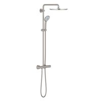 GROHE Euphoria xxl Regendoucheset Opbouw - hoofddouche 31cm - handdouche rond - supersteel 26075DC0