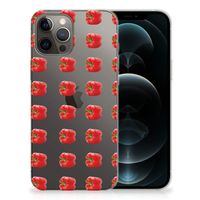 iPhone 12 Pro Max Siliconen Case Paprika Red - thumbnail