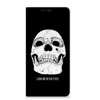 Mobiel BookCase Motorola Edge 20 Pro Skull Eyes