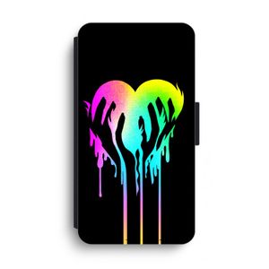 Hold My Heart: iPhone XS Max Flip Hoesje