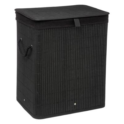 Decopatent® Grote Bamboe Wasmand met deksel - 60 L - Wasmand 1 Vak met Decopatent® Grote Bamboe Wasmand met deksel - 60 L - Wasmand 1 Vak met