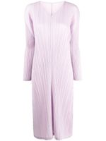 Pleats Please Issey Miyake robe plissée December - Violet - thumbnail