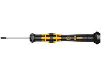 Wera 1550 PH Kraftform Micro 05030119001 ESD Kruiskop schroevendraaier PH 0 Koplengte: 40 mm