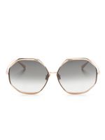 Linda Farrow lunettes de soleil géométriques Camila - Rose