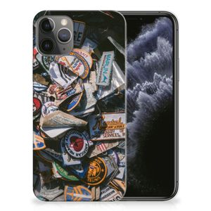 Apple iPhone 11 Pro Siliconen Hoesje met foto Badges