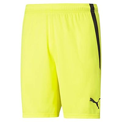 Puma Teamliga Shorts, fluo yellow-bla, XL, uniseks, voor volwassenen