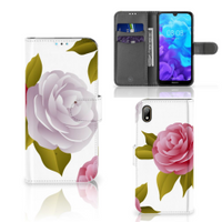 Huawei Y5 (2019) Hoesje Roses - thumbnail