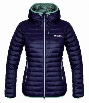 Rafiki donsjack Meg III dames polyester/nylon blauw Rafiki donsjack Meg III dames polyester/nylon blauw