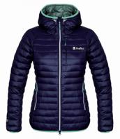 Rafiki donsjack Meg III dames polyester/nylon blauw