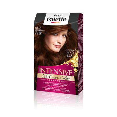 Schwarzkopf Poly Palette Basic haarkleuring - 650 Kastanje Middenbruin