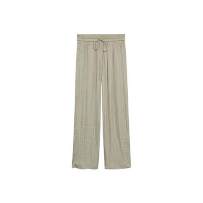 Mango high waist wide leg palazzo broek groen Mango high waist wide leg palazzo broek groen
