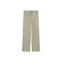 Mango high waist wide leg palazzo broek groen