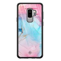 Samsung Galaxy S9 Plus glazen hardcase - Marble colorbomb