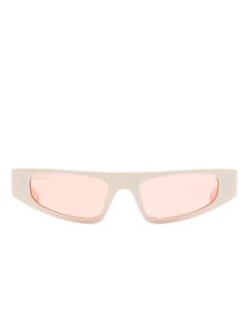 Gucci Eyewear lunettes de soleil à monture papillon - Tons neutres