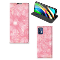 Motorola Moto G9 Plus Smart Cover Spring Flowers - thumbnail