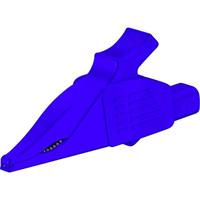 Stäubli 66.9575-23 9410342823 XDK-1033 BL veiligheidsafgrijpklem stekkeraansluiting 4 mm CAT II 1000 V blauw