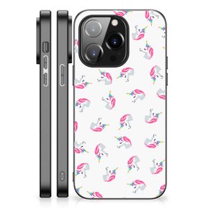 Back Case voor iPhone 14 Pro Unicorns