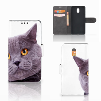 Nokia 3 Telefoonhoesje met Pasjes Kat