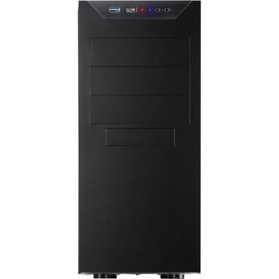 Inter-Tech IT-8833 Velvet II Tower PC-behuizing Zwart