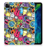 iPad Pro 11 2020/2021/2022 Leuke Siliconen Hoes Punk Rock