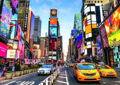 Rebo Productions legpuzzel Timer Square 1000 stukjes Rebo Productions legpuzzel Timer Square 1000 stukjes