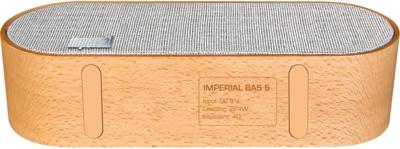 Imperial BAS 5 Draadloze stereoluidspreker Zilver, Hout 8 W Imperial BAS 5 Draadloze stereoluidspreker Zilver, Hout 8 W