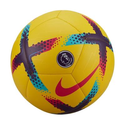 Nike Voetbal Pitch Premier League Hi-Vis - Geel/Paars/Rood