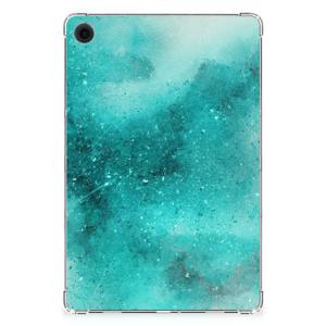 Tablethoes Samsung Galaxy Tab A9 Plus Painting Blue