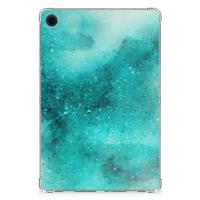 Tablethoes Samsung Galaxy Tab A9 Plus Painting Blue - thumbnail