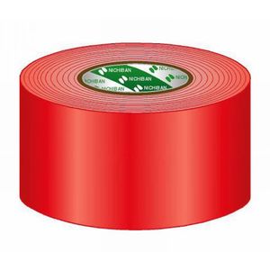 Nichiban Gaffa tape rol 100mm 50m rood