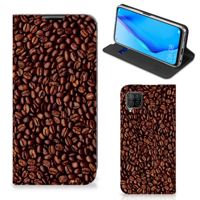 Huawei P40 Lite Flip Style Cover Koffiebonen