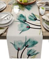 13*72 Table Cloth Floral Leaf Table Tarps Party Decorations