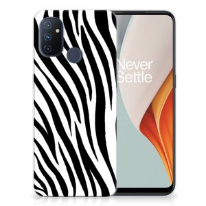 OnePlus Nord N100 TPU Hoesje Zebra