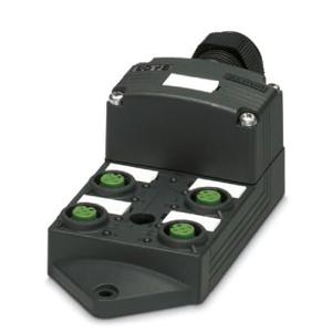 Phoenix Contact 1412058 Actieve sensor/actorbox M12-verdeler met kunstof schroefdraad 1 stuk(s)