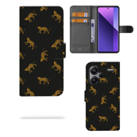 Telefoonhoesje met Pasjes voor Xiaomi Redmi Note 13 Pro Plus Leopards - thumbnail