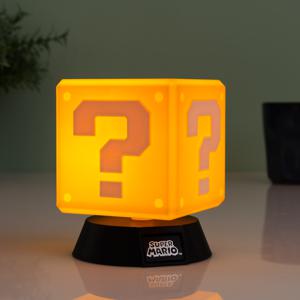 Super Mario Question Block Icon Lamp