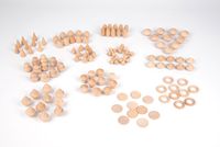 Houten loose parts van TickiT - 120-delig