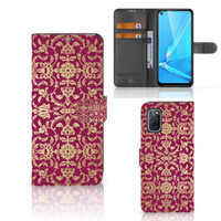 Wallet Case OPPO A72 | OPPO A52 Barok Pink - thumbnail