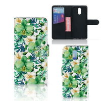 Nokia 2.3 Hoesje Orchidee Groen - thumbnail